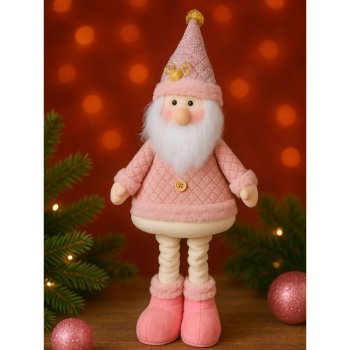 Enfeite Boneco Natalino Papai Noel Pernas Articuladas