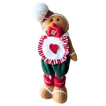 Boneco Decorativo de Natal Gingerbread -40cm