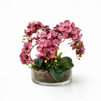 ARRANJO ORQUIDEA TOQUE REAL