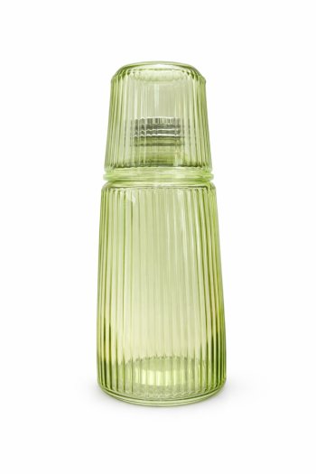 MORINGA DE VIDRO VERSALHES VERDE 1L C/COPO 300ML