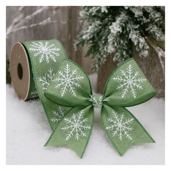 Fita Decorativa Verde Com Detalhe - 9,30 Metros
